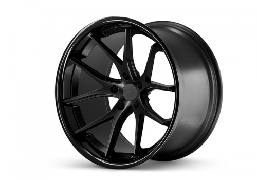  wheels - Ferrada FR2 Matte Black/Gloss Black Lip