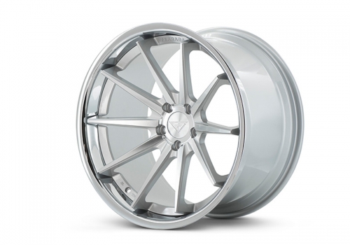  wheels - Ferrada FR4 Machine Silver/Chrome Lip