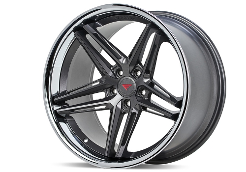  wheels - Ferrada CM1 Matte Graphite / Chrome Lip