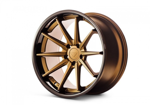  wheels - Ferrada FR4 Matte Bronze/Gloss Black Lip