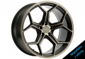 XO Luxury Helsinki Dark Bronze/Brushed Face  wheels - PremiumFelgi
