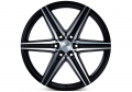 Vossen HF6-2 Satin Black Machined  wheels - PremiumFelgi