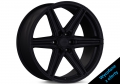 Vossen HF6-2 Matte Black  wheels - PremiumFelgi