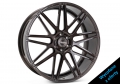 Velgen VFT9 Brushed Titanium Clear  wheels - PremiumFelgi
