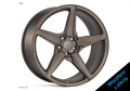 Ispiri FFR5 Matt Carbon Bronze  wheels - PremiumFelgi