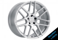 XO Luxury Moscow Matte Silver/Brushed Face  wheels - PremiumFelgi