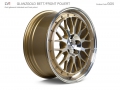 mbDesign LV1 Shiny Gold/Polished  wheels - PremiumFelgi