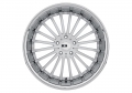 XO Luxury New York Brushed Silver/Stainless Lip  wheels - PremiumFelgi