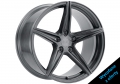 XO Luxury Auckland Full Brushed Gunmetal  wheels - PremiumFelgi