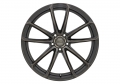 XO Luxury Madrid Matte Black/Brushed Face  wheels - PremiumFelgi