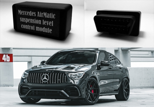 Akcesoria - Moduł OBD obniżający zawieszenie pneumatyczne do Mercedes GLC Coupe (2016-2019)