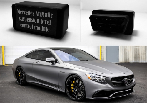 Akcesoria - Moduł OBD obniżający zawieszenie pneumatyczne do Mercedes S Coupe/Cabrio