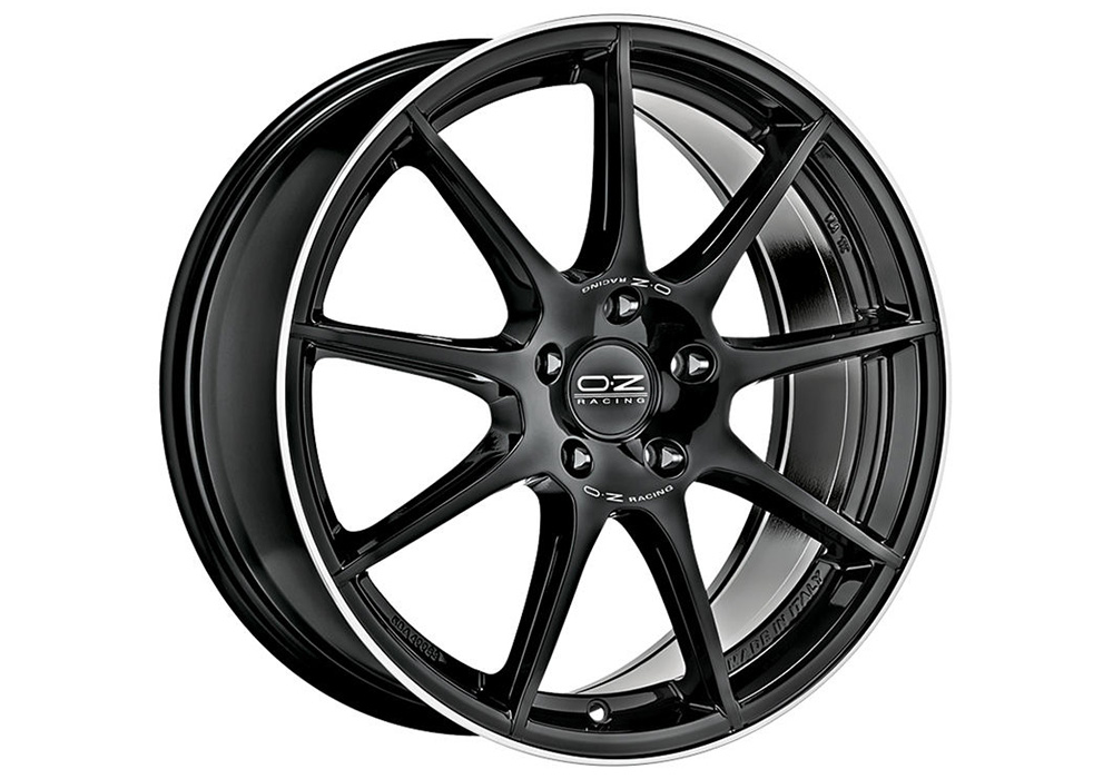 Oryginalne felgi OZ Veloce GT Gloss Black/Diamond Cut  - sklep PremiumFelgi.pl