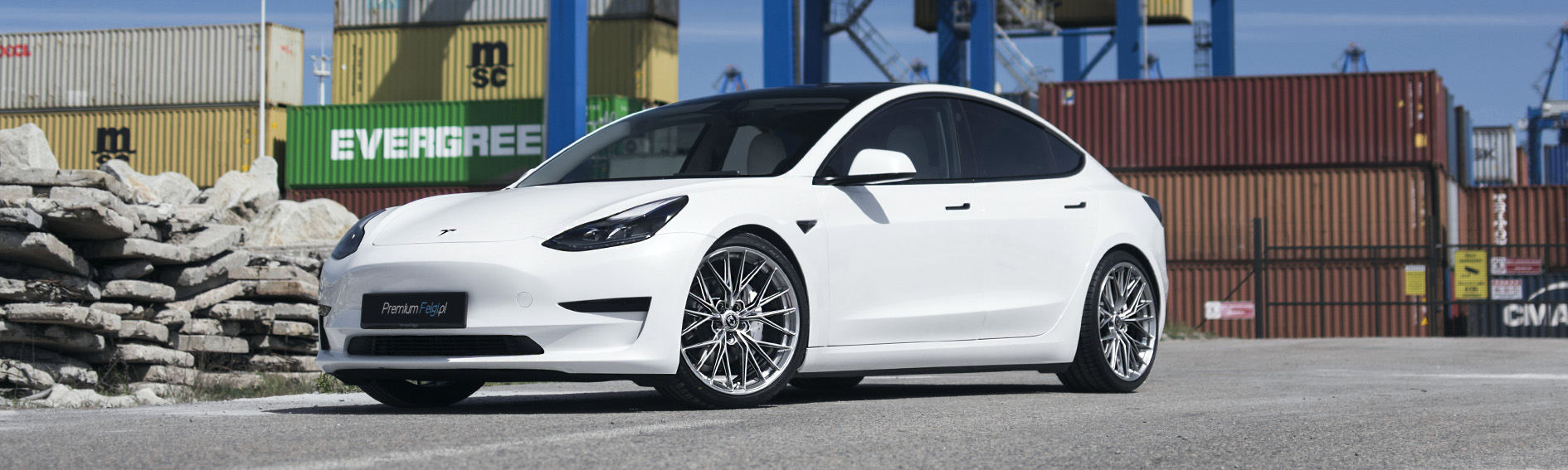Realizacja - Felgi do Tesla Model 3 | HRE FF28 | 20" - PremiumFelgi