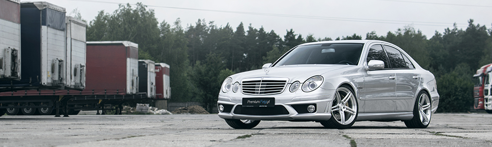 Realizacje - PremiumFelgi.pl Mercedes E63 AMG W211 | BC Forged RZ09 - PremiumFelgi